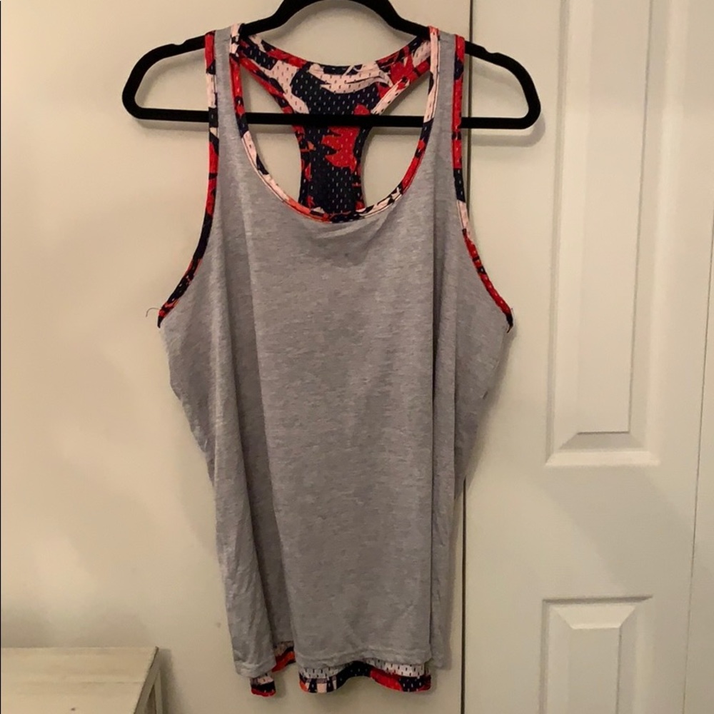 Reversible Champion mesh and cotton tank!